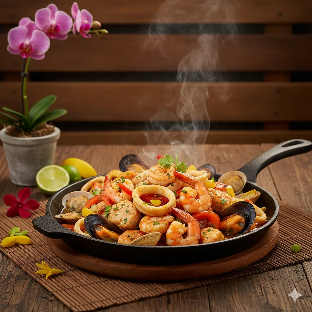 Sarten Frutos Del Mar - Los Sartenes Loja